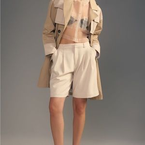 The Avery Pleated Shorts by Maeve size 4